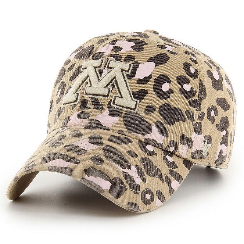 Womens 47 Khaki Minnesota Golden Gophers Bagheera Clean Up Adjustable Hat Product Image