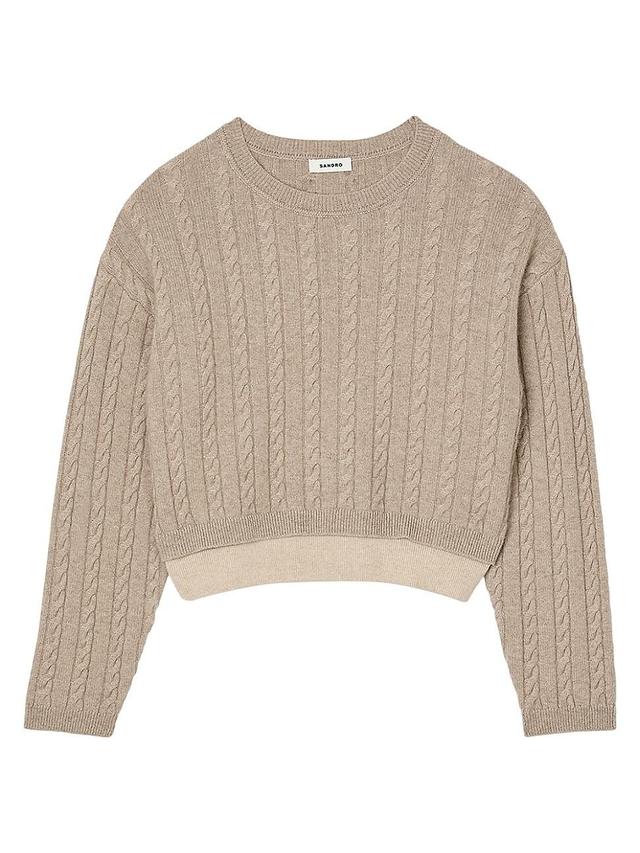 Womens Wool and Cashmere Jumper Product Image