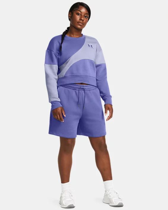 Women's UA Icon Fleece Boyfriend Shorts Product Image