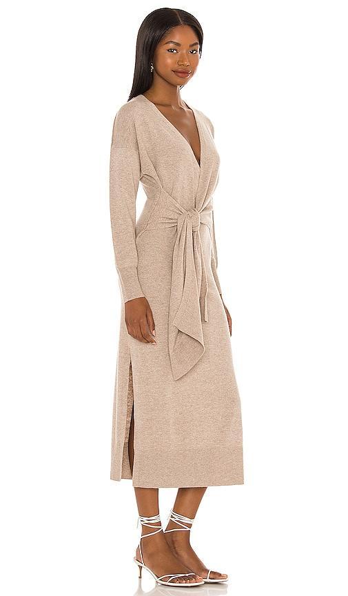 Womens Skyla Loungewear Knit Wrap Dress Product Image