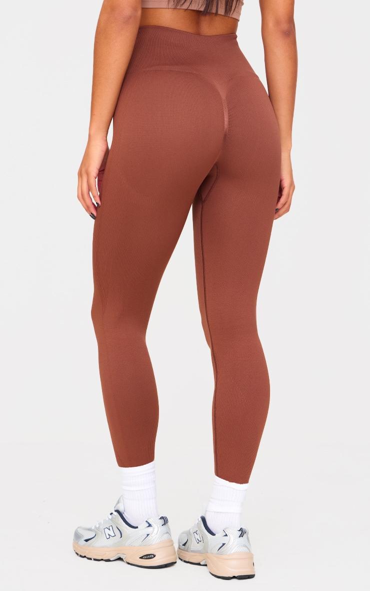 PLT Sport Chocolate Seamless High Waist Leggings Product Image