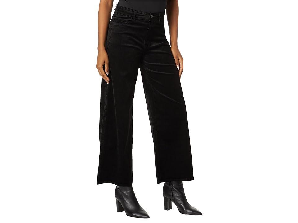 PAIGE Harper Wide Leg Ankle Corduroy Pants Product Image