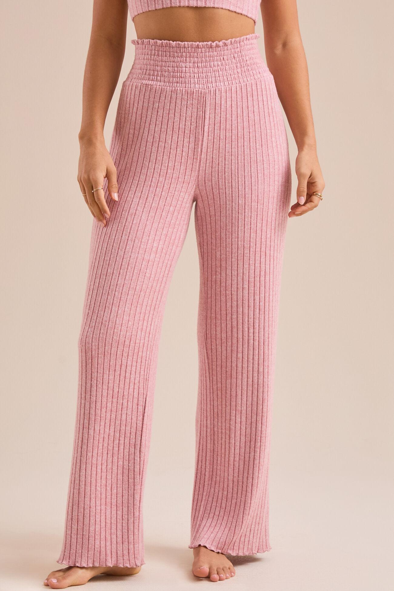 Nyla Ribbed Pants Product Image