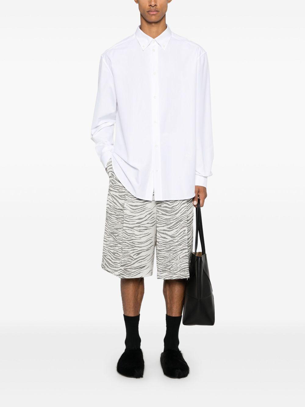 LOEWE Cotton Shirt In White Product Image