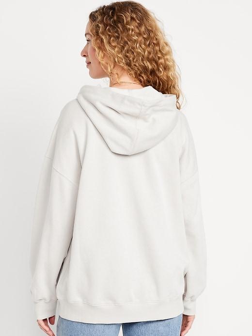 SoComfy Oversized Zip Hoodie Product Image