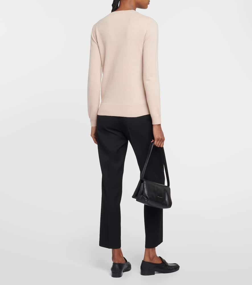 MAX MARA Pamir Logo Cashmere Sweater In Rose Product Image