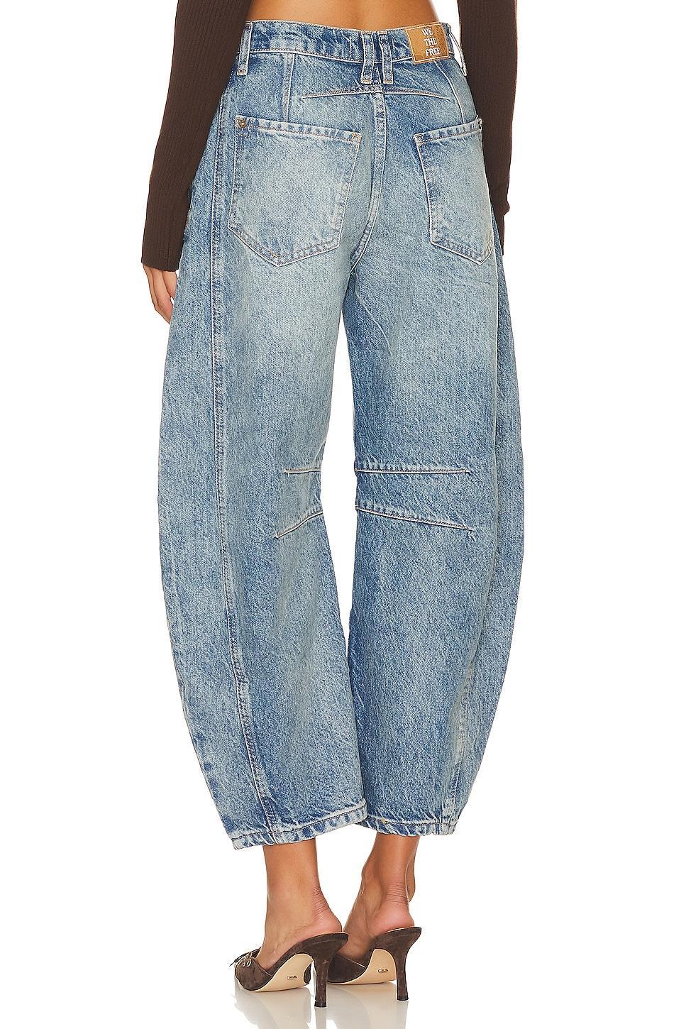 x We The Free Good Luck Mid Rise Barrel Free People Product Image