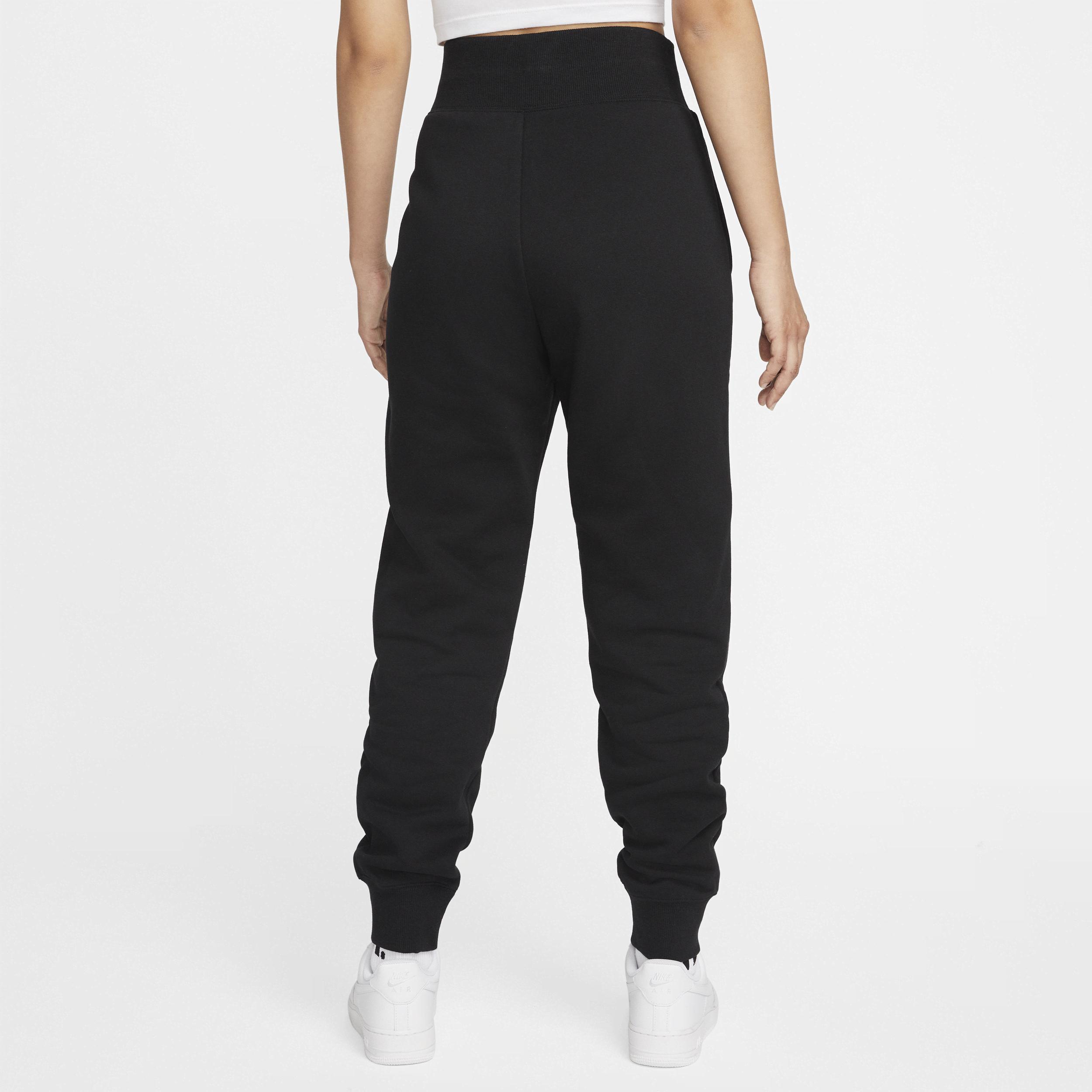 Nike Womens Nike NSW Style Fleece High Rise Pants STD - Womens Black Product Image