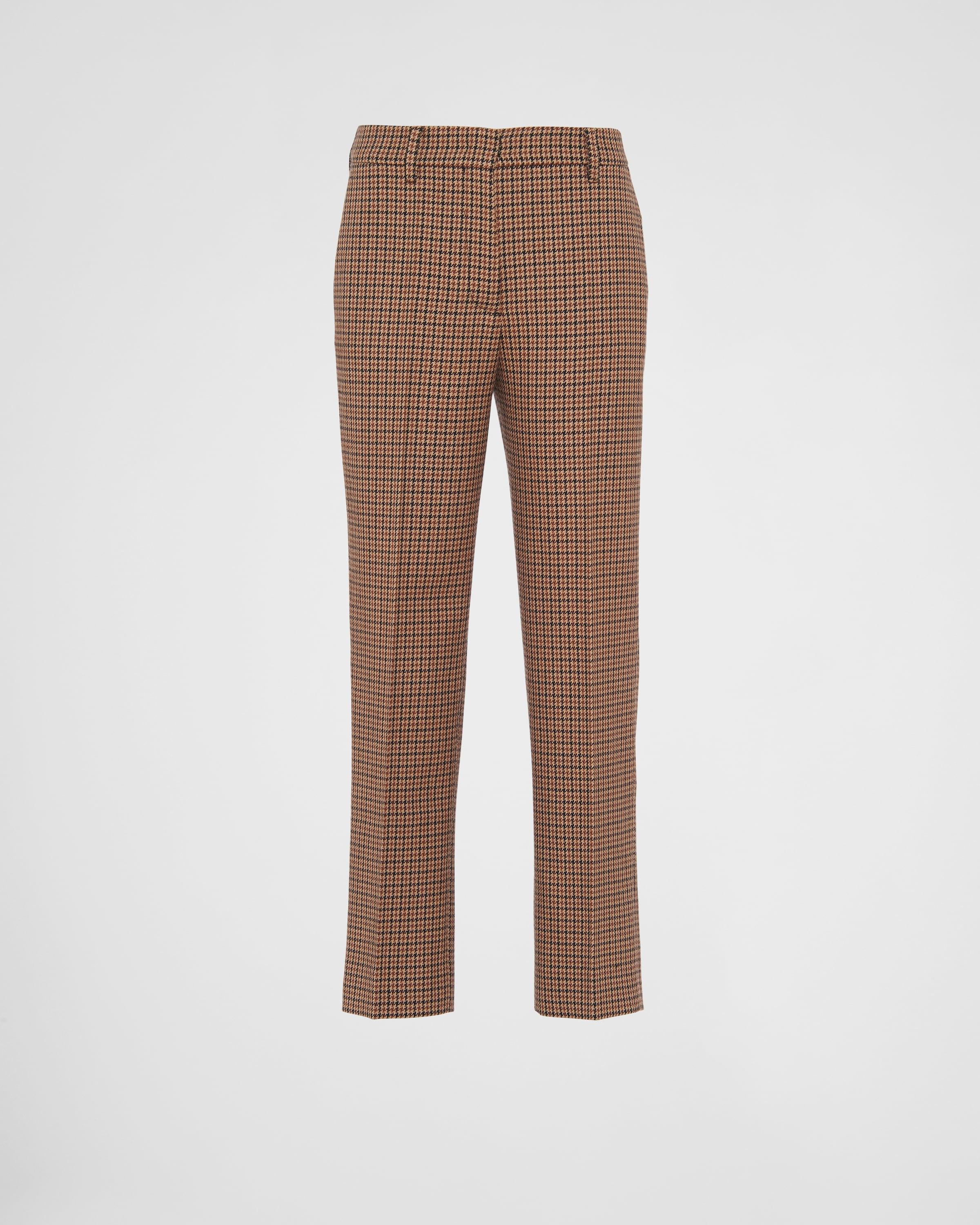 Houndstooth check pants Product Image