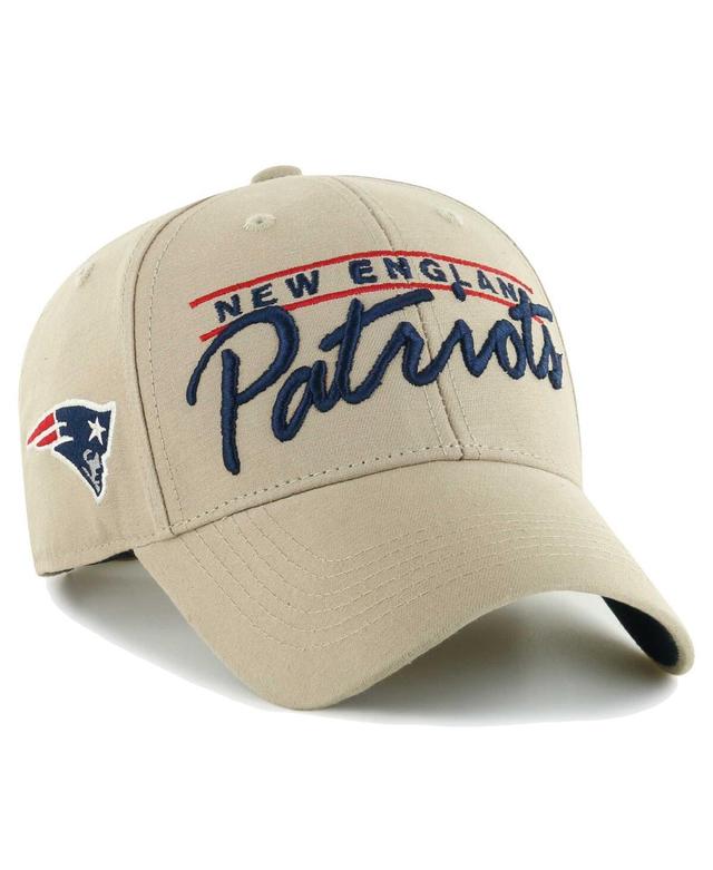 Mens 47 Brand Khaki New England Patriots Atwood Mvp Adjustable Hat Product Image