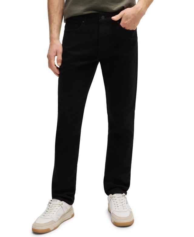 Boss by Hugo Boss Mens Comfort-Stretch Slim-Fit Jeans Product Image