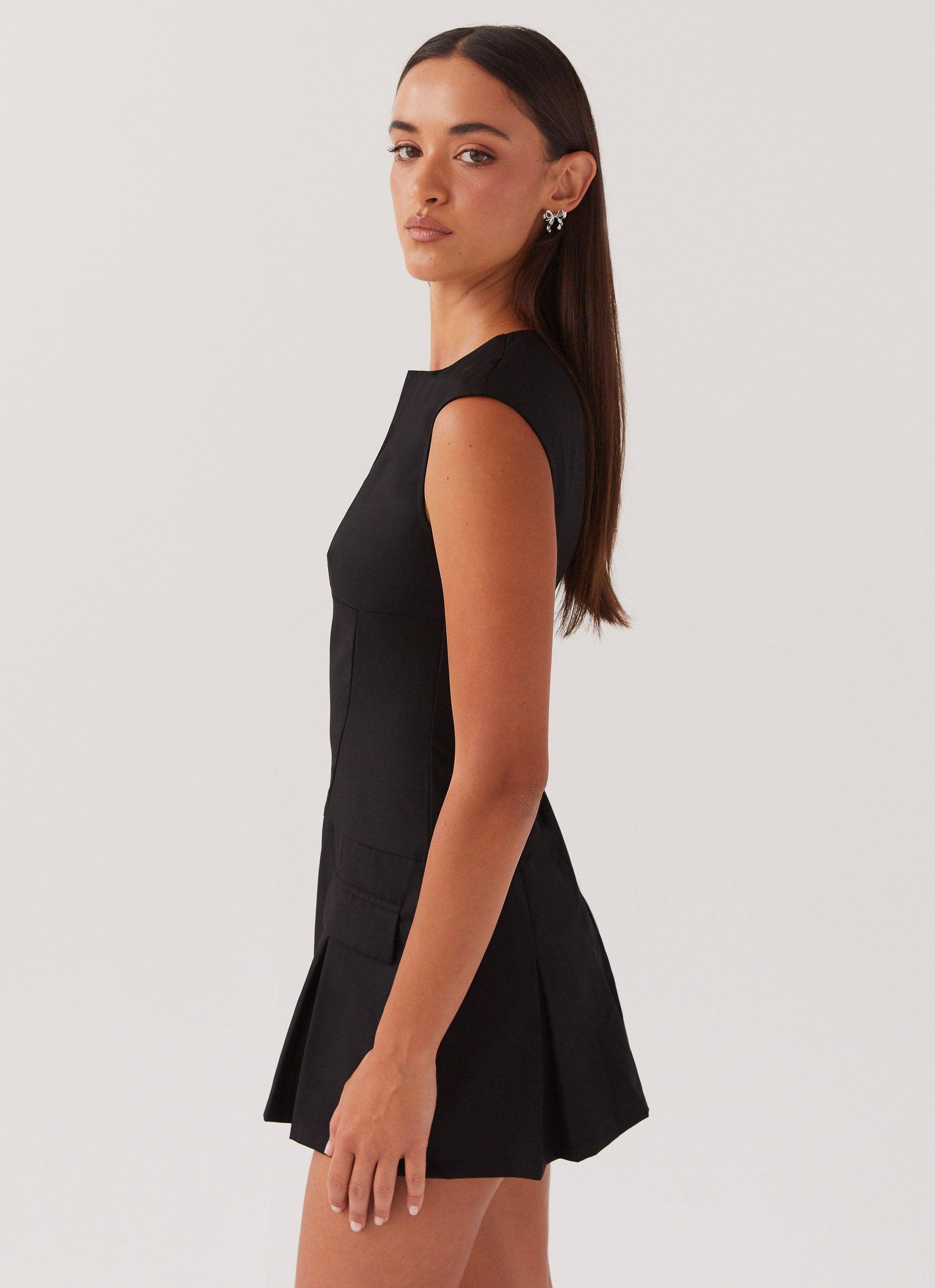 Cassia Mini Dress - Black Product Image