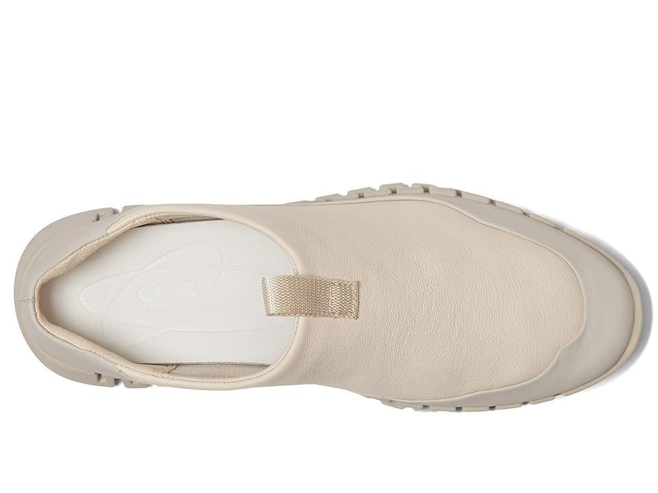 ECCO Gruuv Slip-On Sneaker (Gravel/Limestone) Women's Shoes Product Image