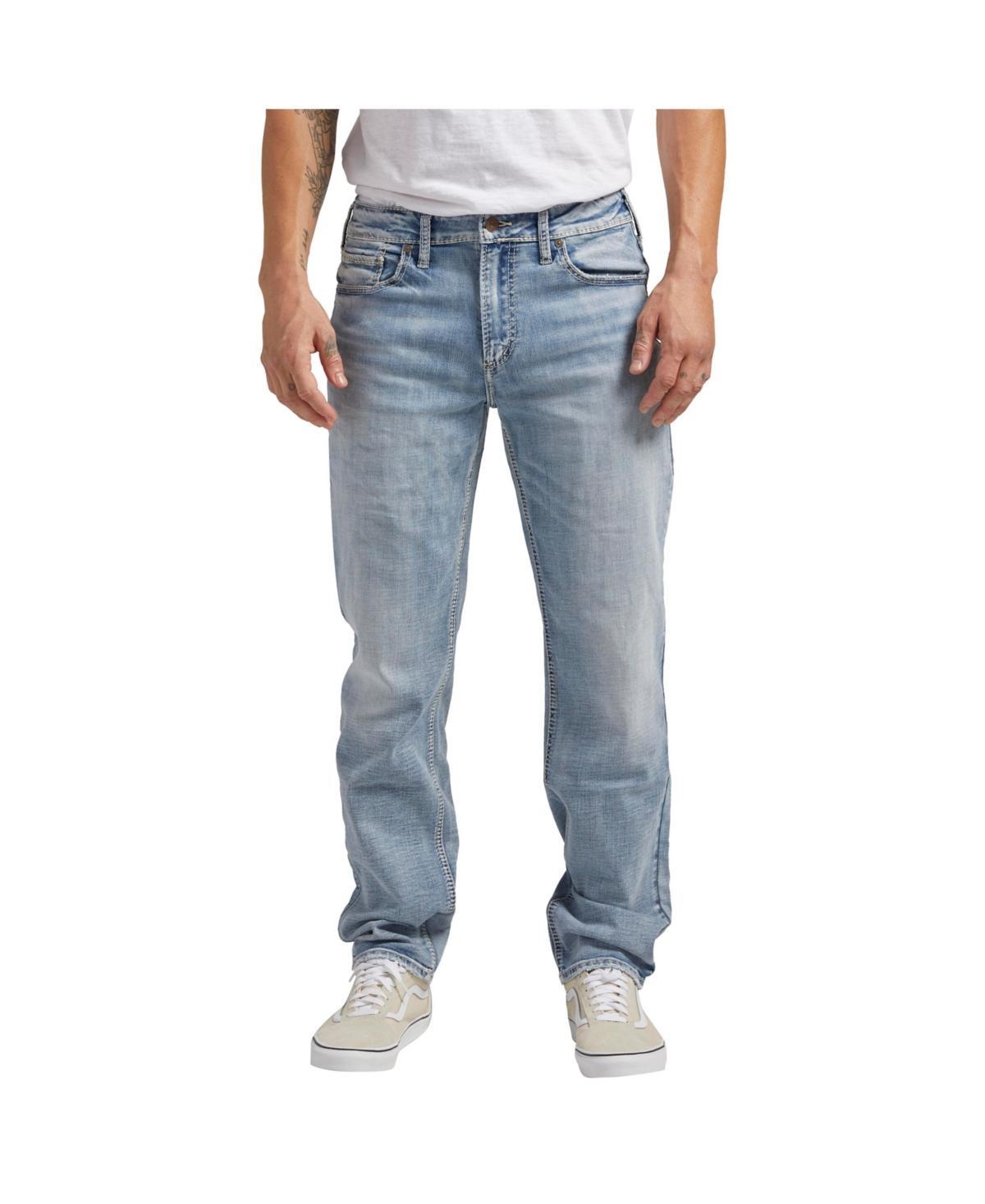 Silver Jeans Co. Mens Eddie Athletic Fit Tapered Leg Jeans Product Image