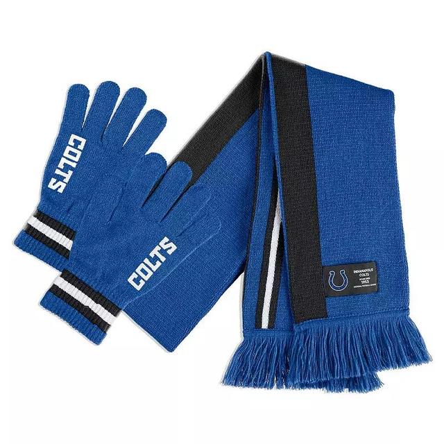 WEAR by Erin Andrews Indianapolis Colts Scarf and Glove Set Product Image