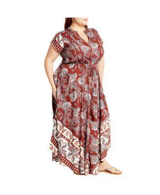 Plus Size Lilah Maxi Dress Product Image