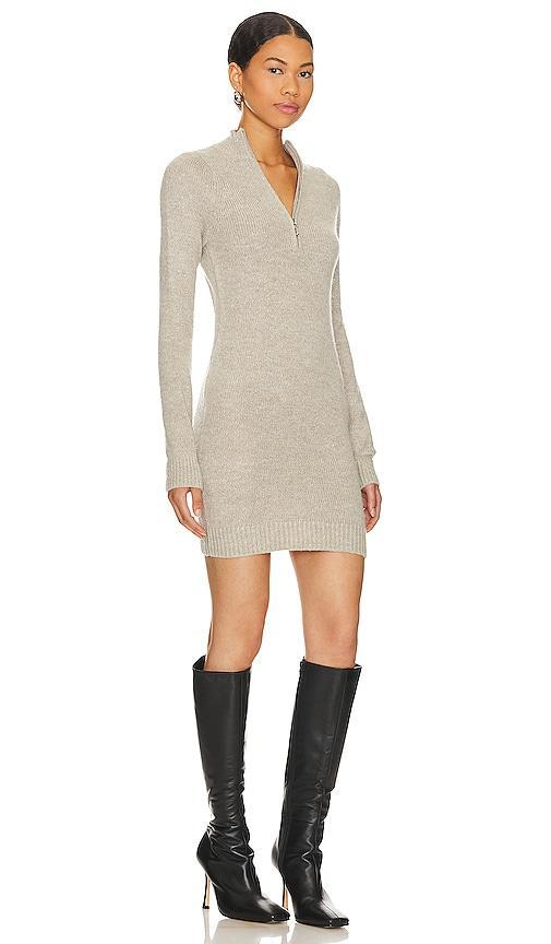 Lovers and Friends Anthea Sweater Dress in Grey. Size L. Product Image