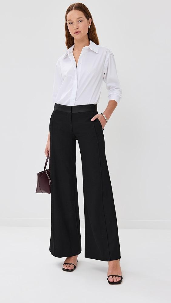 Victoria Beckham Side Panel Trousers | Shopbop Product Image