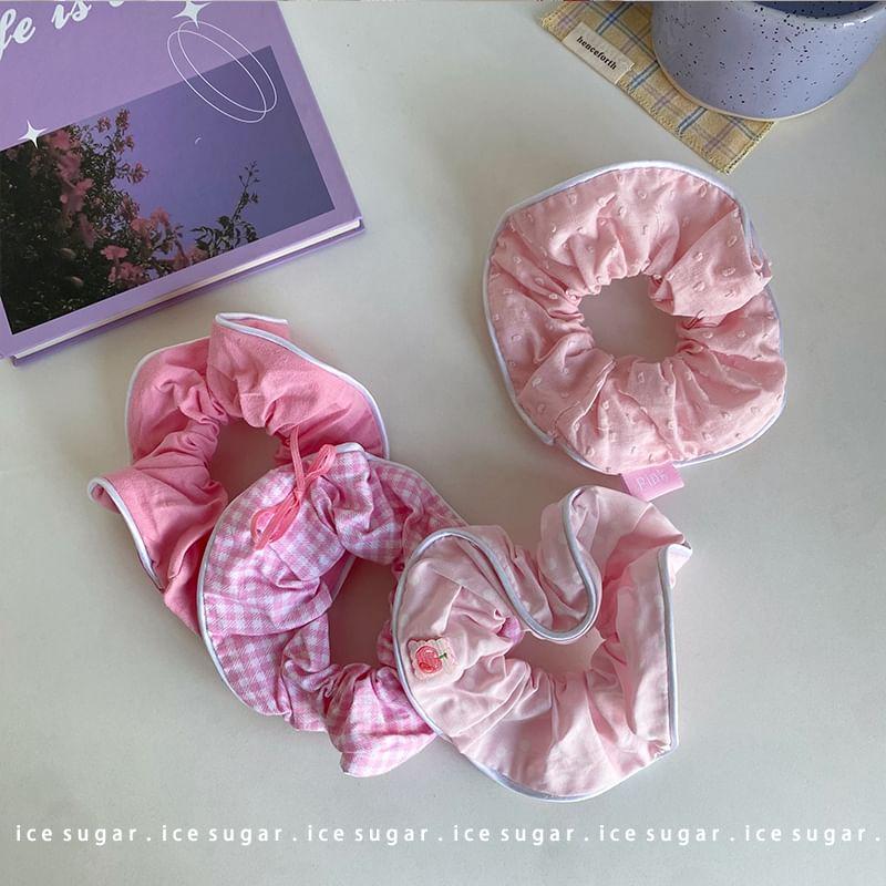 Patterned Hair Scrunchie Product Image