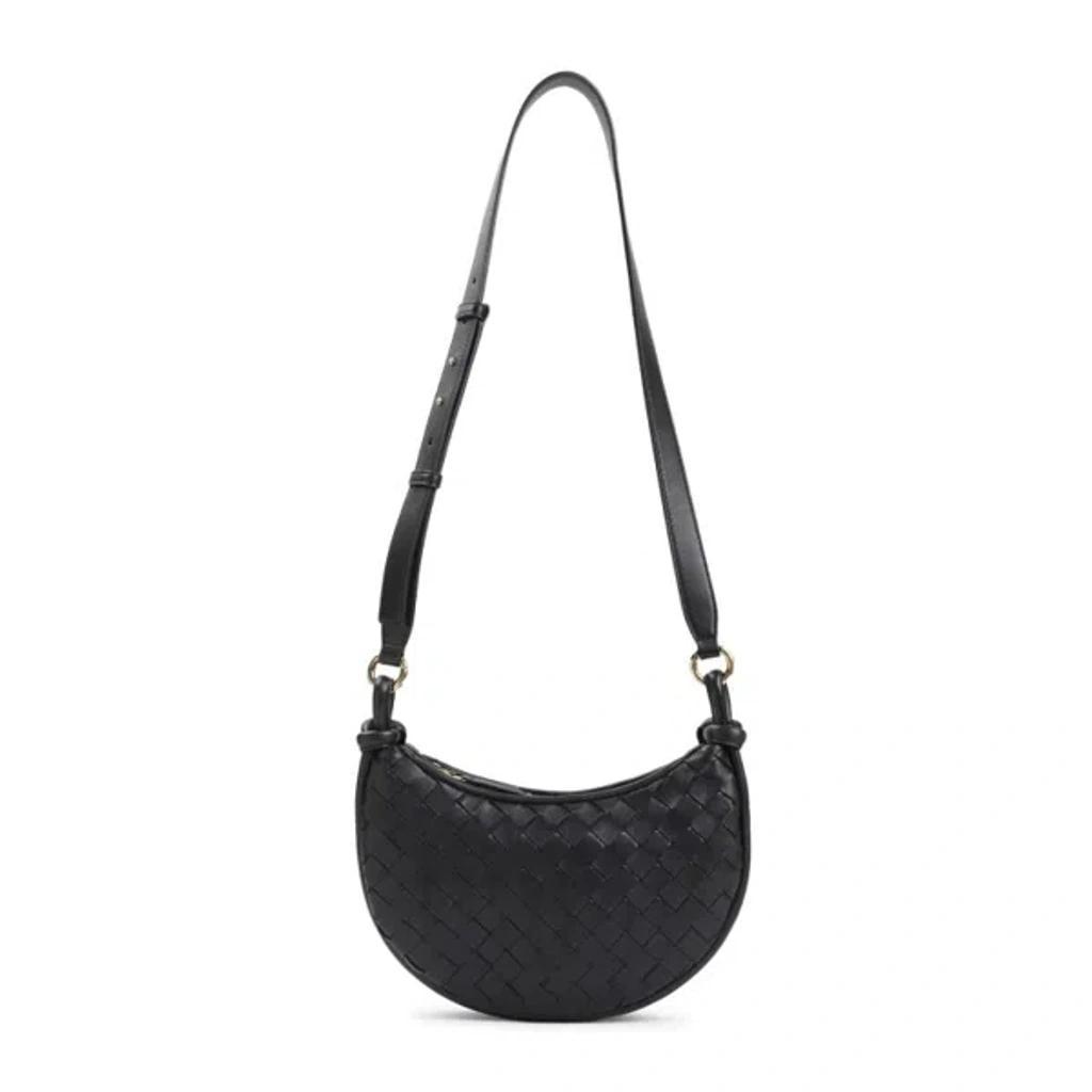 Black Calf Leather Gemelli Multipocket Bag Product Image