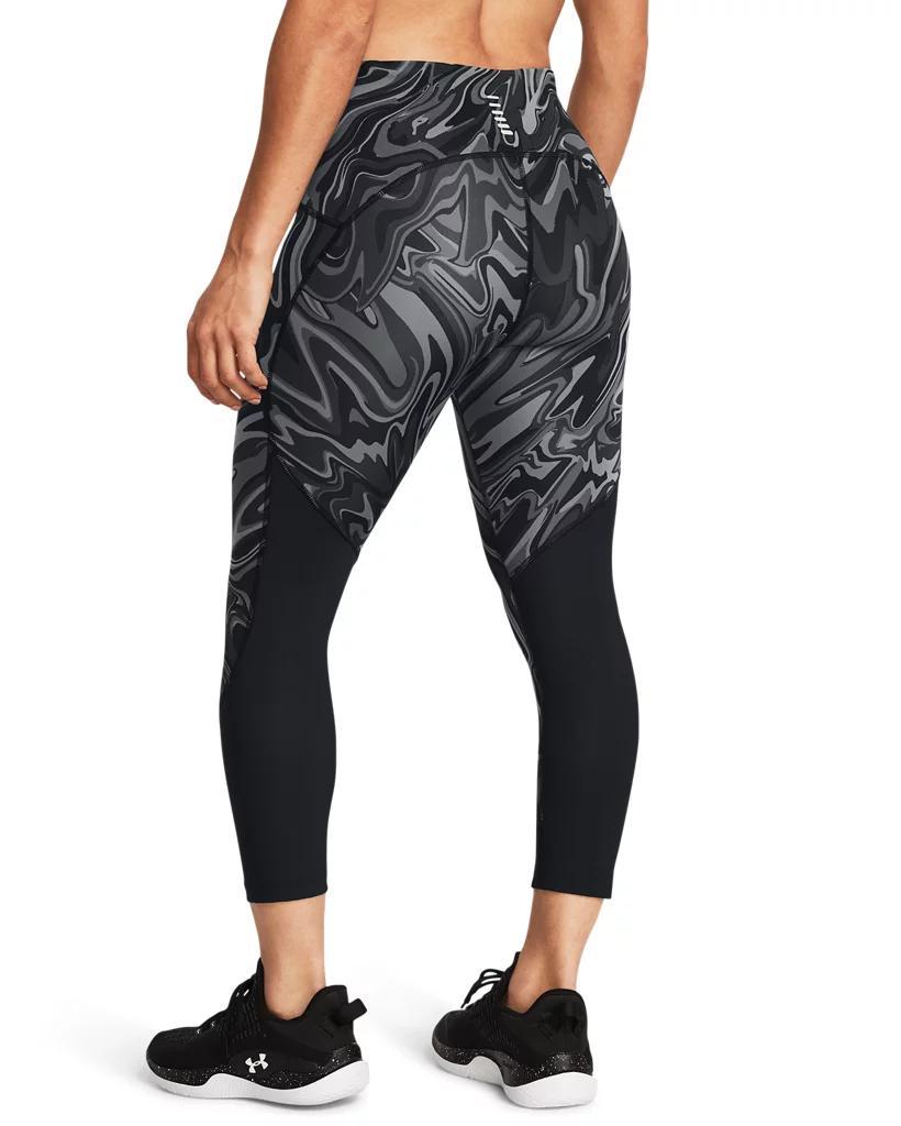 Women's UA Fly Fast Printed Crop Product Image