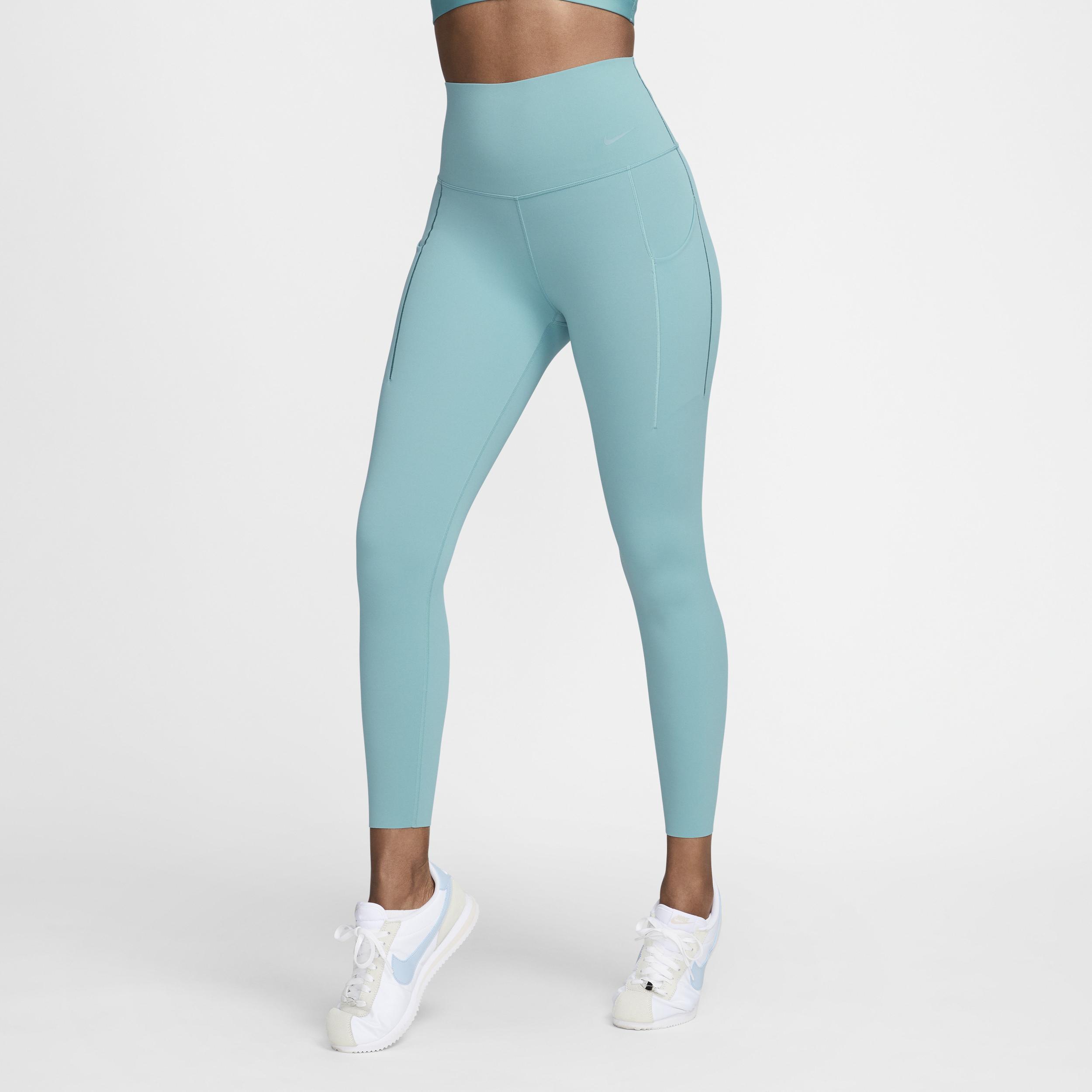 Nike Womens Universa Medium-Support High-Waisted 7/8 Leggings with Pockets Product Image