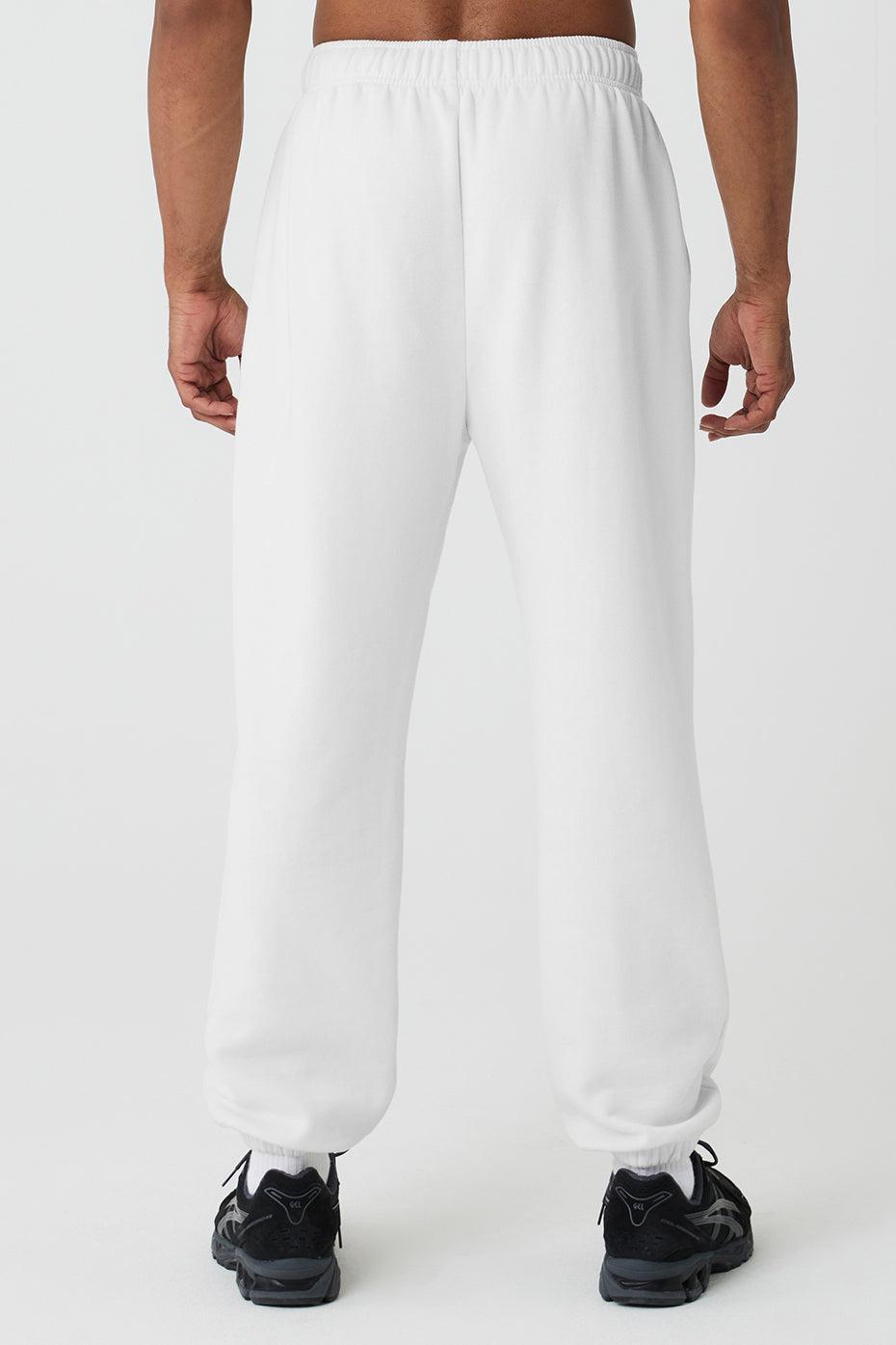 Accolade Sweatpant - White Product Image