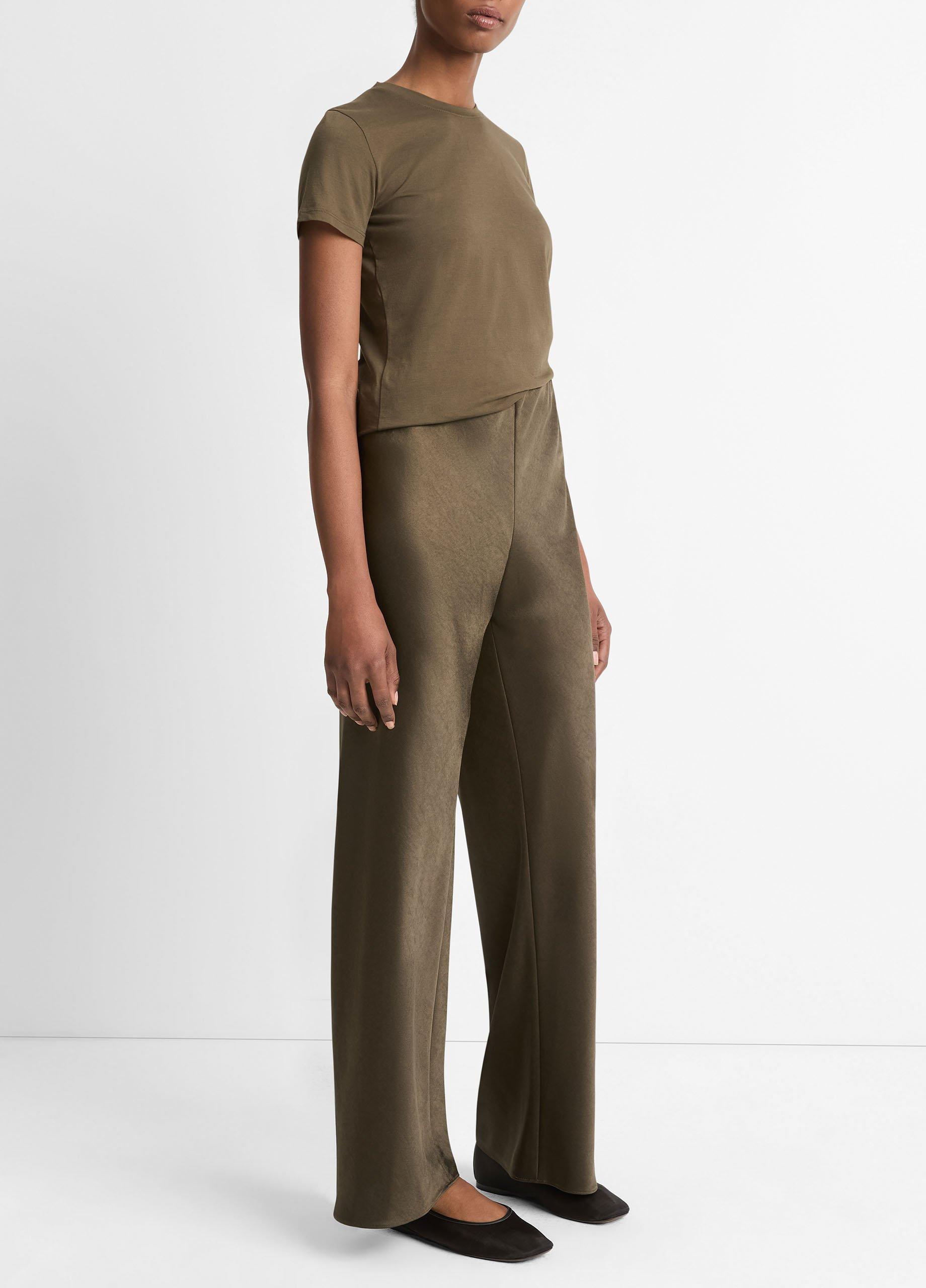 Fluid Satin Bias Pant Product Image