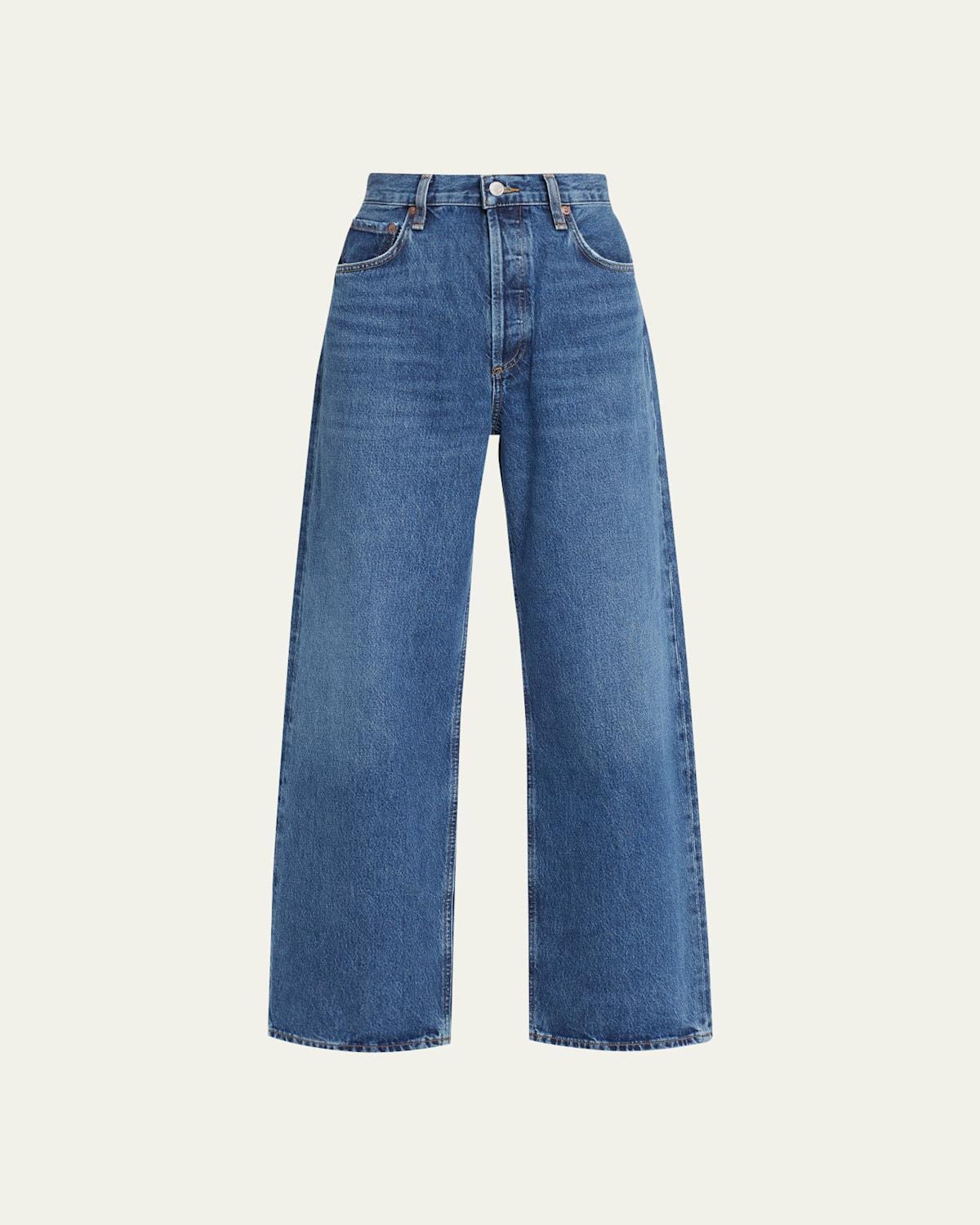 AGOLDE Low Slung Baggy Organic Cotton Jeans Product Image