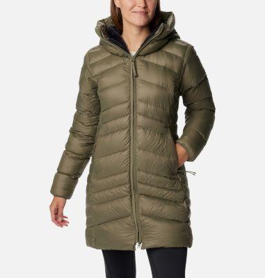 Columbia Autumn Park Mid Jacket (Stone Green) Women's Clothing Product Image