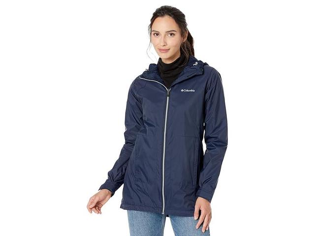 Columbia Switchback Lined Long Jacket (Dark Nocturnal) Women's Coat Product Image