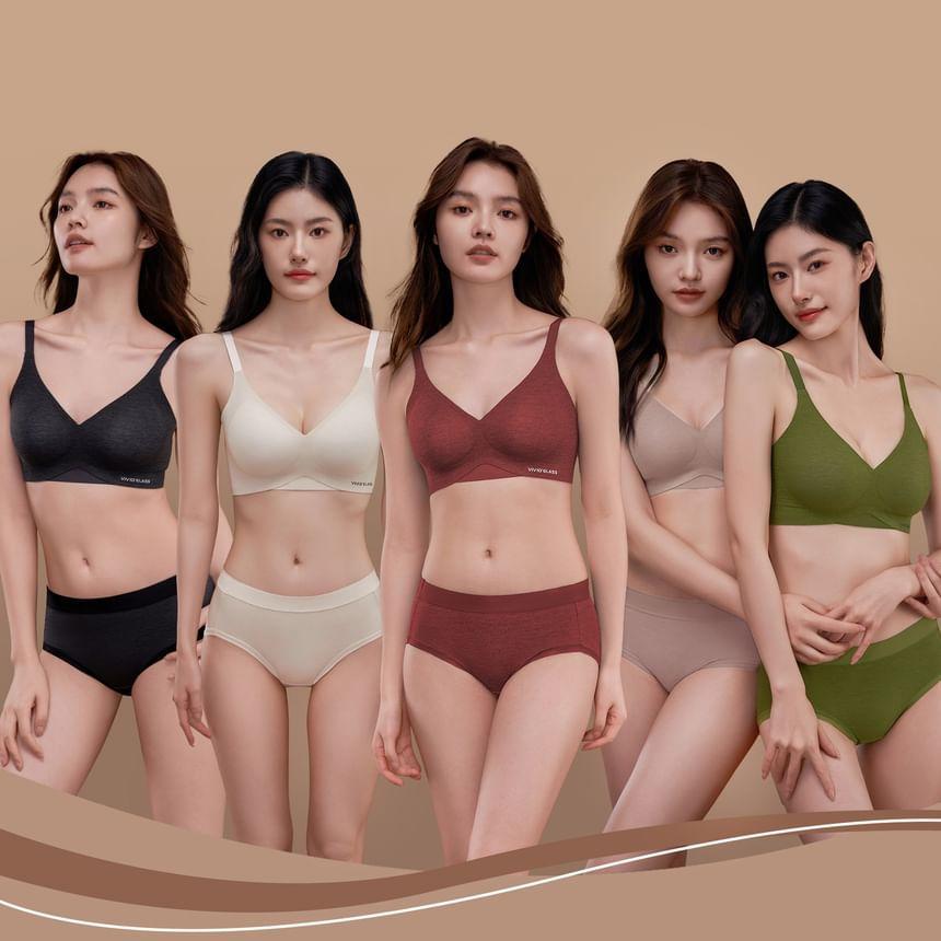 Plain Wireless Bra / Panty / Set Product Image