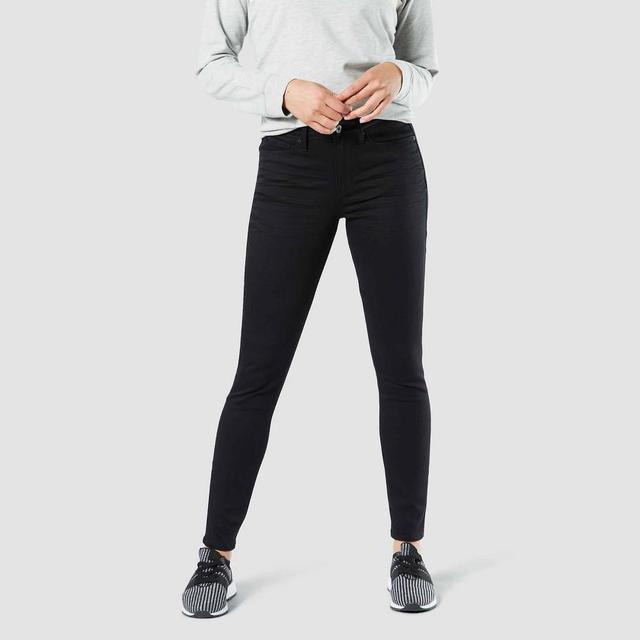 DENIZEN from Levis Womens High-Rise Skinny Jeans - Black 6 Long Product Image