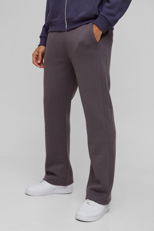 Regular Fit Gusset Sweatpants | boohooMAN USA Product Image