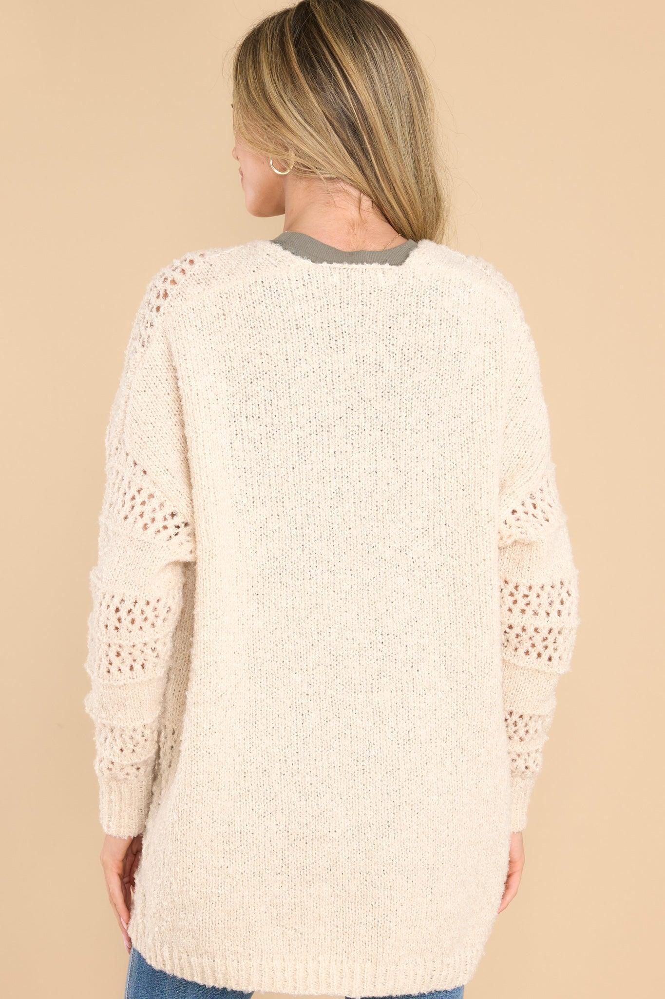 Making Room For You Ivory Cardigan Product Image