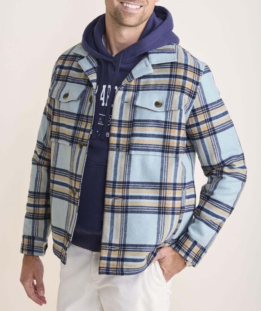 Wool Blend Shirt Jacket Product Image