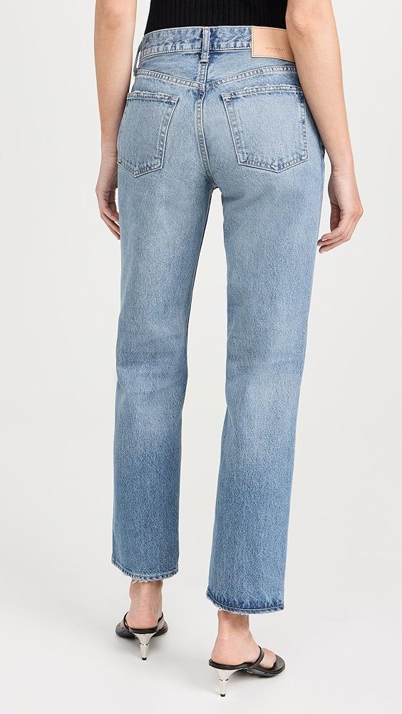 MOUSSY VINTAGE MV Cheval Straight Low Jeans | Shopbop Product Image