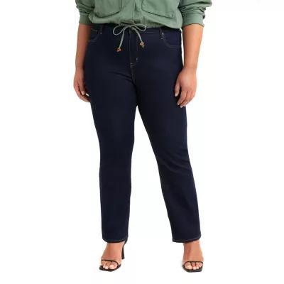 Levi's® Womens Plus 724™ High Rise Straight Jean Product Image