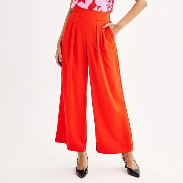 Womens Nine West Soft Pull On Wide Leg Pants Product Image