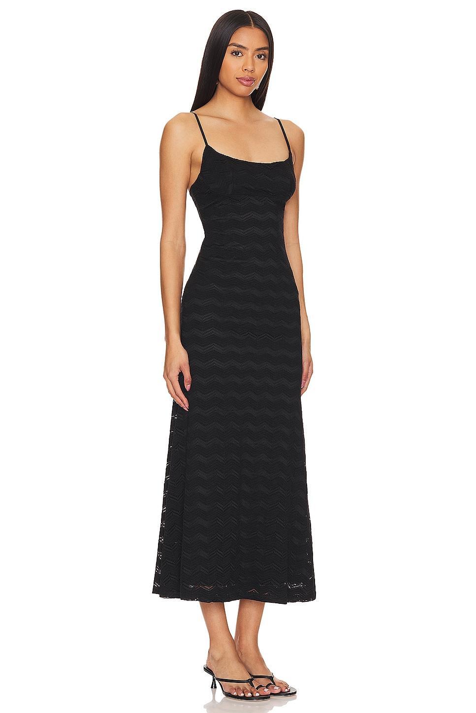 Adoni Zig Zag Midi Dress Bardot Product Image