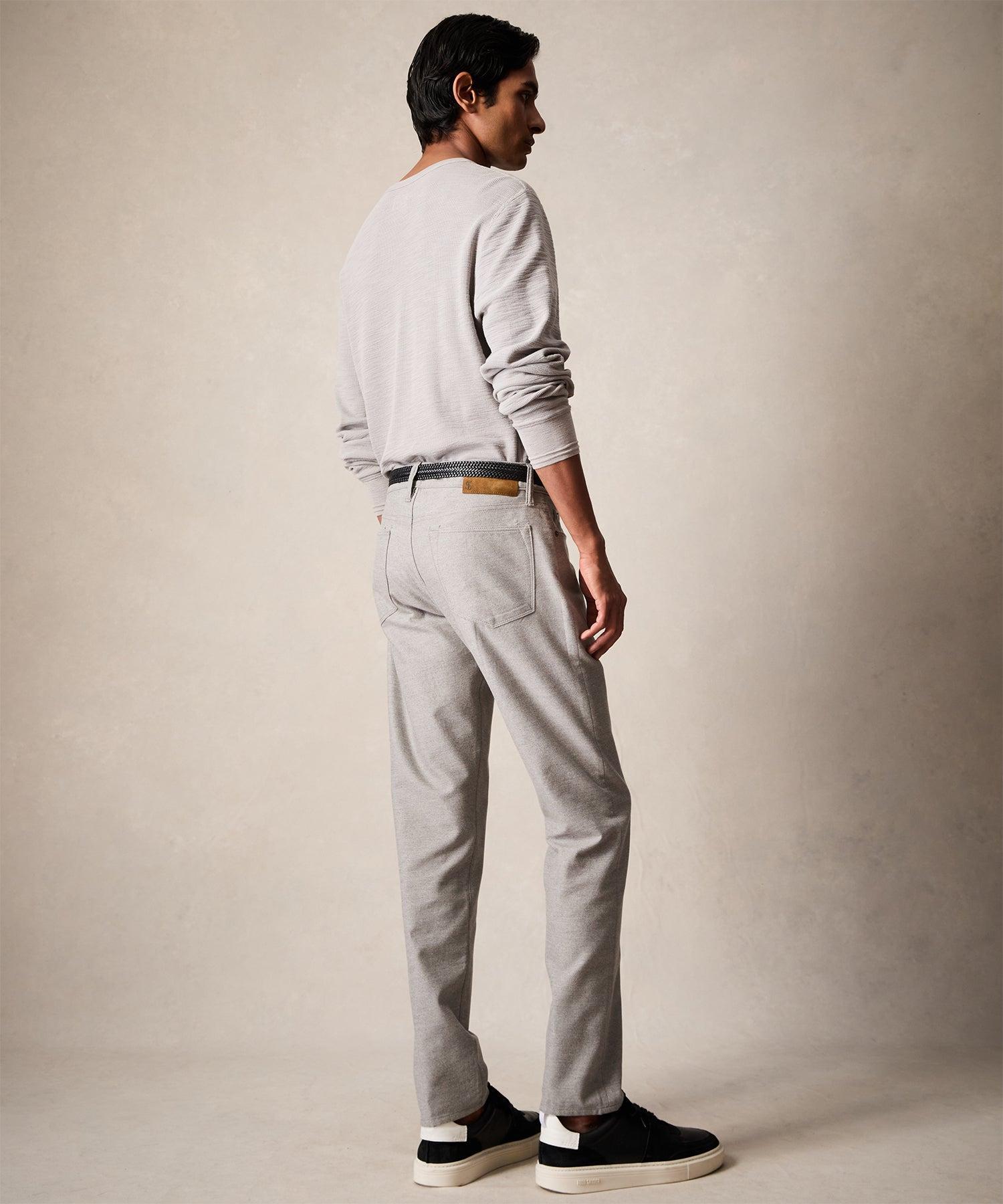 Slim Fit 5-Pocket Camelhair Pant in Canvas Male Product Image