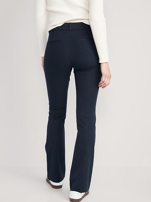 High-Waisted Pixie Flare Pants Product Image