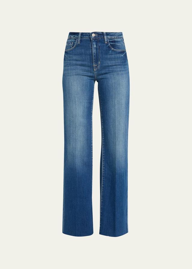 LAgence Scottie High Rise Wide Leg Jeans in Hastings Product Image