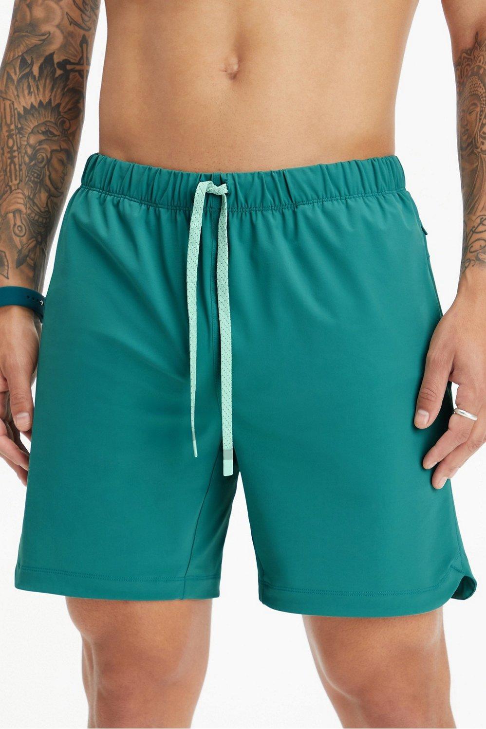 Fabletics Men Universal Tennis One Short male UT Soft Pine Size XL Product Image