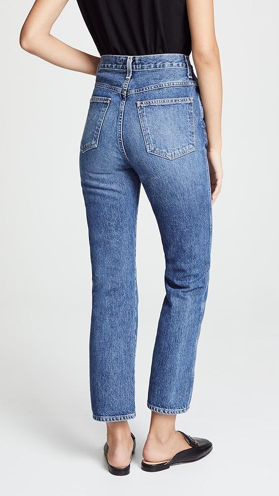 AGOLDE Pinch Waist High Rise Kick Jeans | Shopbop Product Image