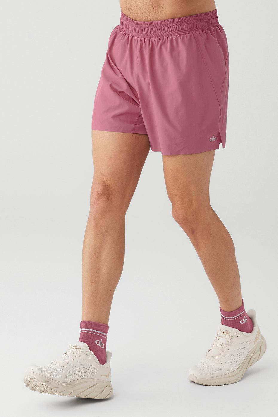 Alo Yoga | 5 Adapt Running Short Pink, Size: 2XL Product Image