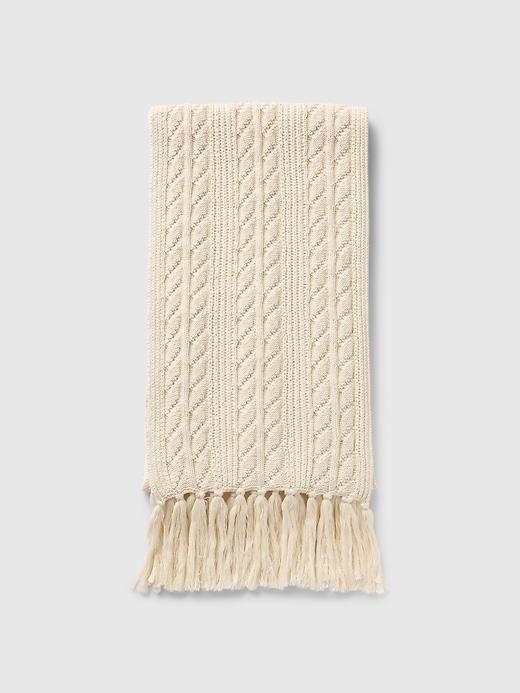 Cable-Knit Scarf Product Image