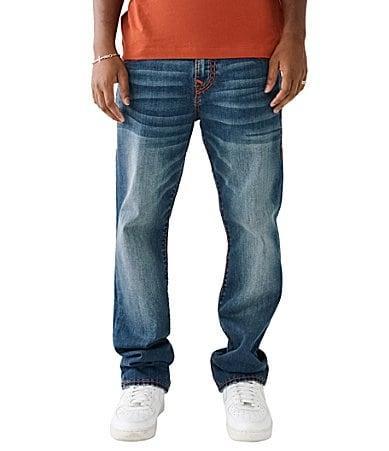 True Religion Ricky Super-T Straight-Leg Comfort Stretch Jeans Product Image