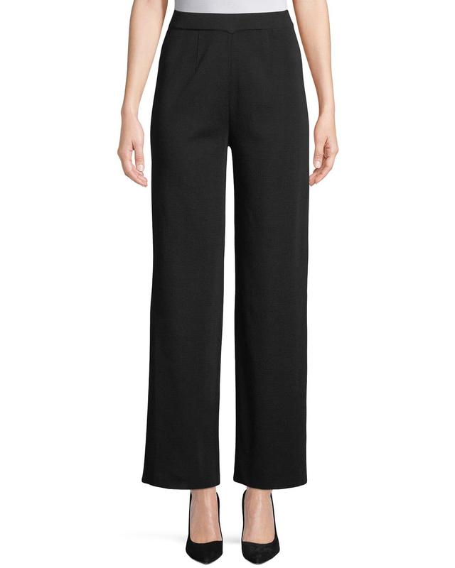 Womens Tailored Wide-Leg Pants Product Image