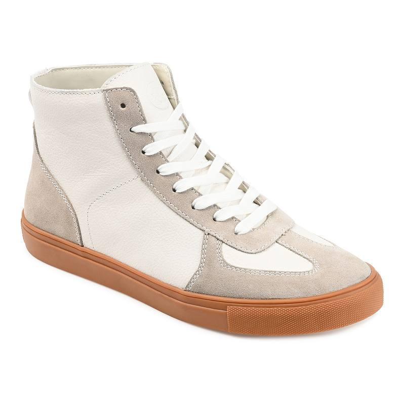 Thomas & Vine Verge Mens Leather High Top Sneakers Product Image